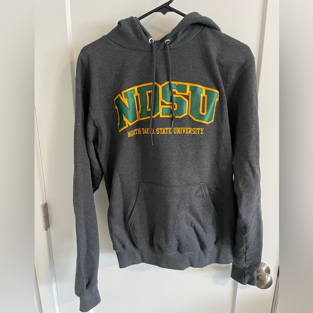 Women’s Champion Dark Grey NDSU Bison Hoodie - Small